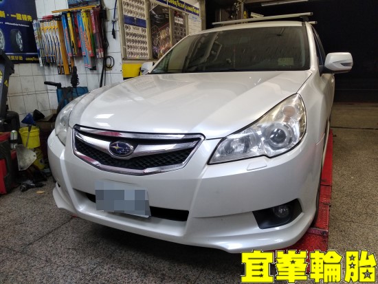 SUBARU LEGACY Goodyear ASYM-3 F1 Asymmetric-3 225/45/18 胎圈最佳化平衡 3D四輪定位