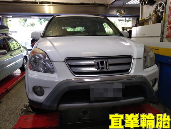 HONDA CR-V SELENIA 10W40 Yokohama BluEarth-ES ES32 215/55/17 四輪定位
