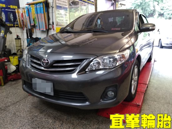 TOYOTA ALTIS SELENIA 5W30 輪胎對調