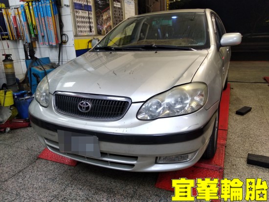 TOYOTA ALTIS SELENIA 5W40 輪胎對調 極致胎圈平衡