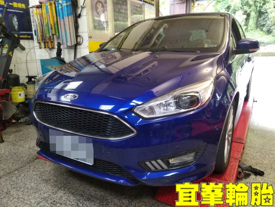 FORD FOCUS Goodyear ASYM-5 F1 Asymmetric-5 235/40/18 自備鋁圈  胎圈最佳化平衡 3D四輪定位