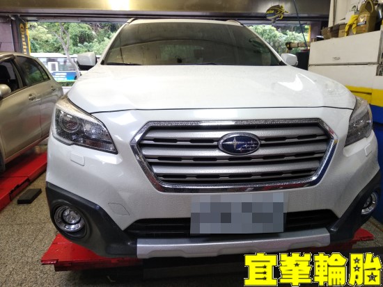 Subaru Outback Cooper  Discoverer HTS 225/60/18 3D四輪定位