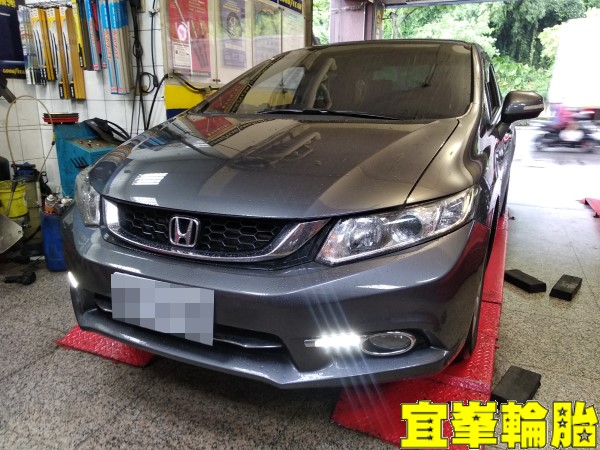 HONDA CIVIC 9.5代 Ravenol VSE 0W20 輪胎對調