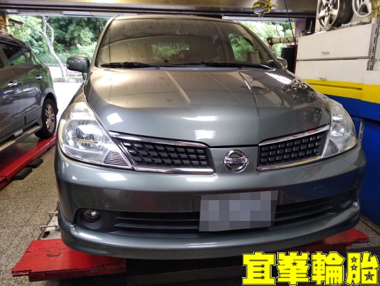 NISSAN TIIDA ORO W410-A TPMS極致安裝