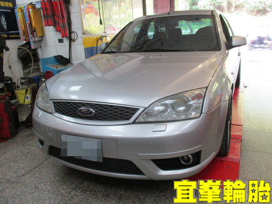 Ford Mondeo ST220 自備拉桿和尚頭更換 輪胎對調 3D四輪定位