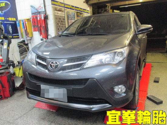 TOYOTA RAV-4 ORO W417 盲塞式TPMS極致安裝 胎圈最佳化平衡