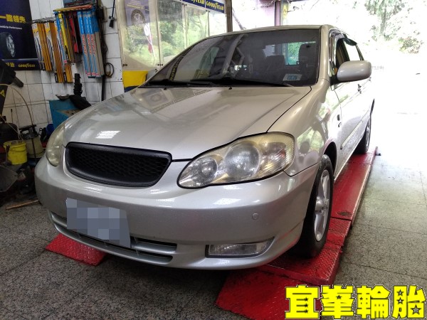 TOYOTA ALTIS SELENIA 5W50 輪胎對調