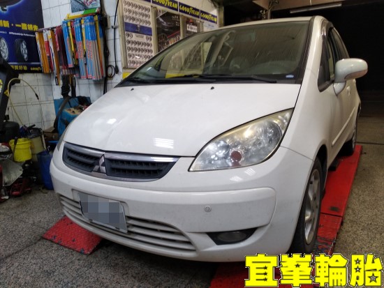Mitsubishi ColtPlus SELENIA 5W50 輪胎對調  BOHENG陶瓷競技前來令極致安裝 碟盤車銷研磨