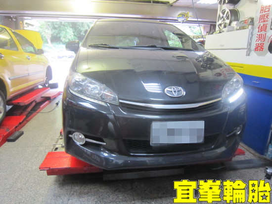 TOYOTA WISH SELENIA 5W40  SWD CVT ATF 福士活性碳冷氣濾網 Goodyear Assurance TripleMax 195/65/15 胎圈最佳化 3D四輪定位