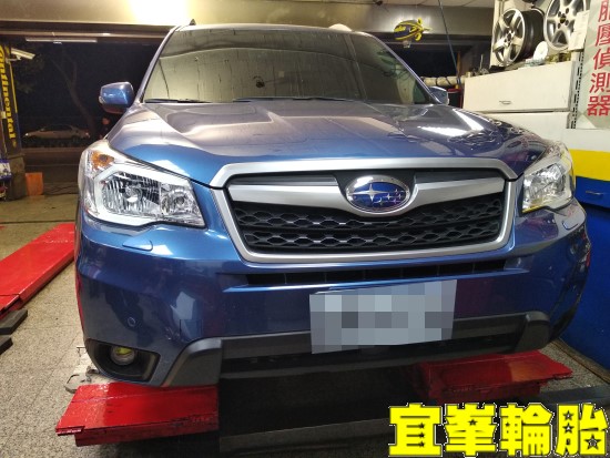 Subaru Forester 輪胎滾動噪音 後輪軸承更換