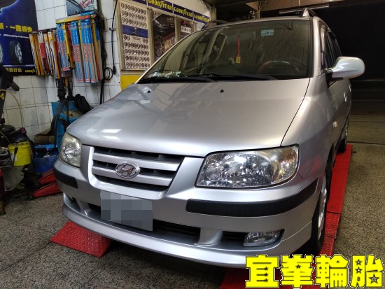 Hyundai Matrix Goodyear Assurance triplemax 195/55/15 3D四輪定位