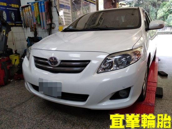 TOYOTA ALTIS Goodyear AssuranceTripleMax2 205/55/16 胎圈最佳化平衡 3D四輪定位