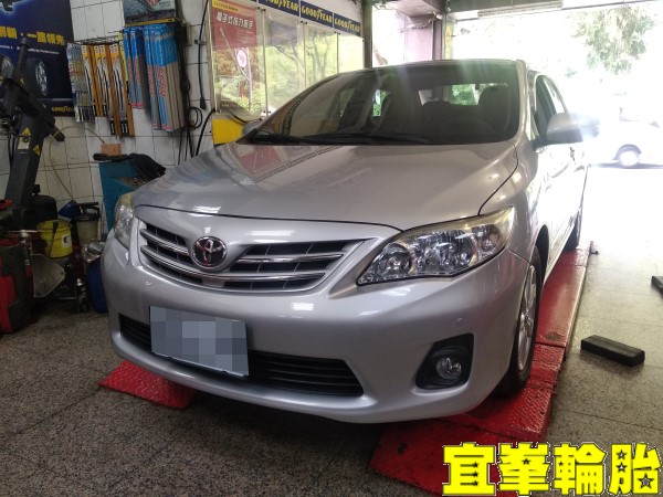 TOYOTA ALTIS SELENIA 5W30 輪胎對調