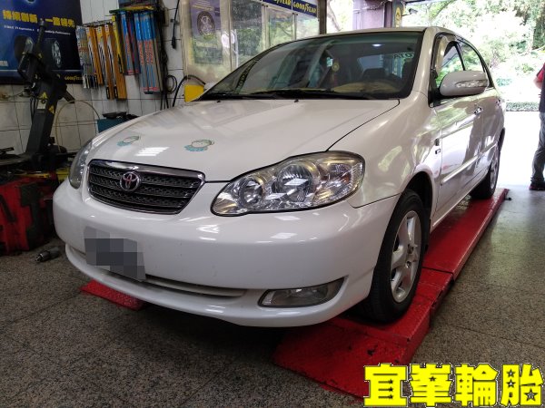 TOYOTA ALTIS SELENIA 5W50 輪胎對調
