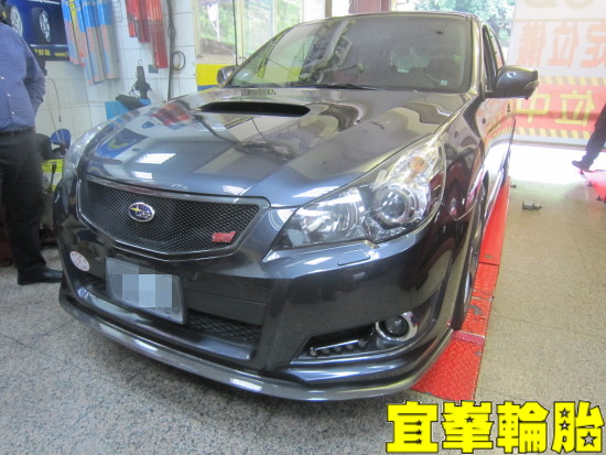 SUBARU LEGACY  ORO W417 盲塞式TPMS極致安裝