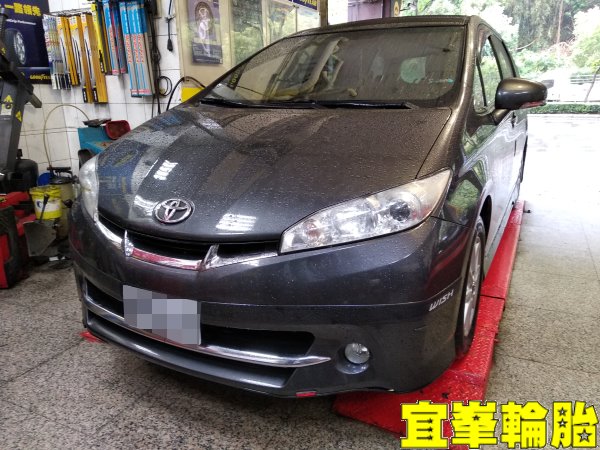 TOYOTA WISH  KYB 黑筒避震器安裝 傳動軸防塵套更換 3D四輪定位