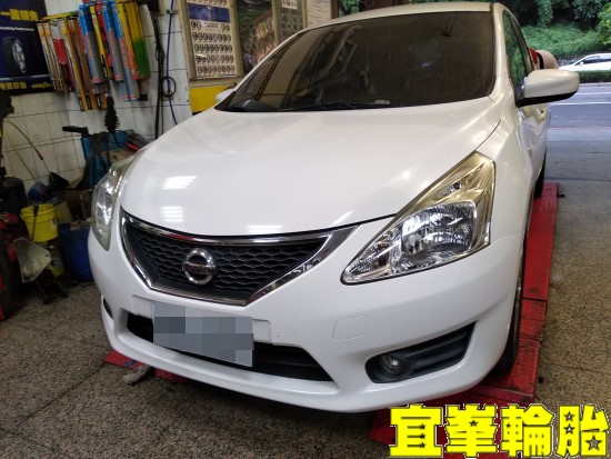 NISSAN TIIDA ORO W417 盲塞式TPMS極致安裝