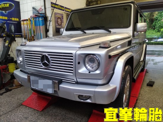 Mercedes-Benz G500 W462 Cooper Discoverer AT3 4S 265/60/18 ORO W410-A TPMS極致安裝