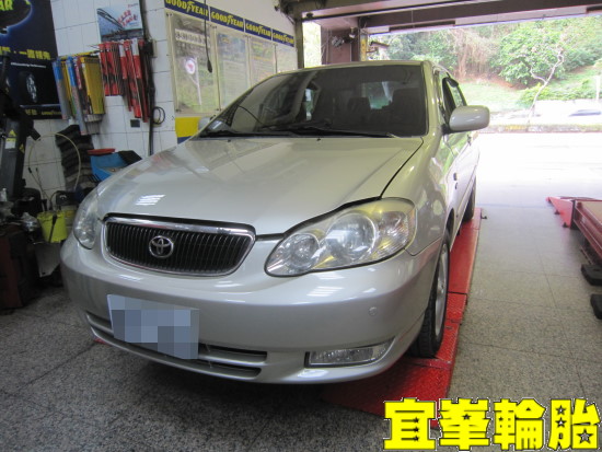 TOYOTA ALTIS  BOHENG後來令極致安裝 碟盤車銷研磨