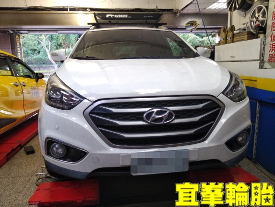 HYUNDAI IX35 行駛偏向 3D四輪定位