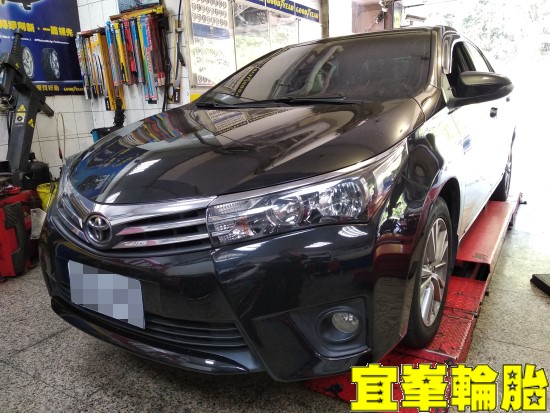 TOYOTA ALTIS SELENIA 10W40 輪胎對調