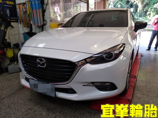 Mazda All-new Mazda3 行駛偏向 低速抖動  胎圈最佳化平衡 3D四輪定位