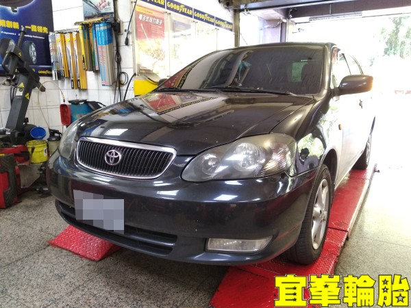 TOYOTA ALTIS 自備機油保養 TUTELA TOP 4/S 煞車油脈衝式更換 輪胎對調