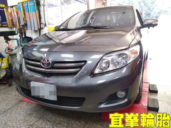 TOYOTA ALTIS SELENIA 5W50 輪胎對調 BOHENG陶瓷競技前後來令極致安裝 碟盤車銷研磨