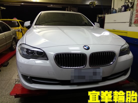 BMW F10 520D PIRELLI cinturato P7 225/55/17 3D四輪定位