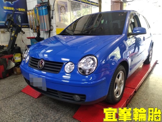 Volkswagen Polo Goodyear AssuranceTripleMax2 185/60/14 3D四輪定位