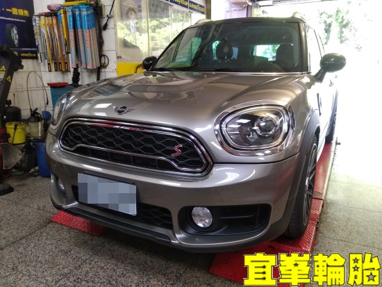 Mini Countryman 自備鋁圈更換 胎圈最佳化平衡