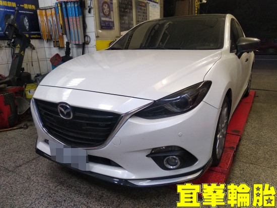 MAZDA All-new Mazda3 高速煞車抖動 碟盤車銷研磨