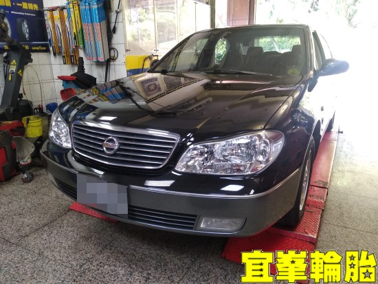 NISSAN CEFIRO 車輛行駛異音 輪胎軸承更換 3D四輪定位