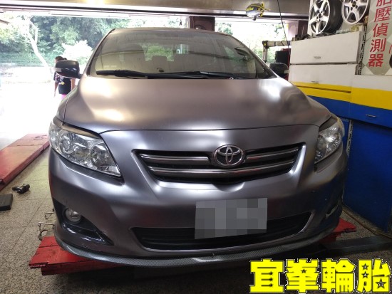 TOYOTA ALTIS Goodyear AssuranceTripleMax2 205/55/16 3D四輪定位