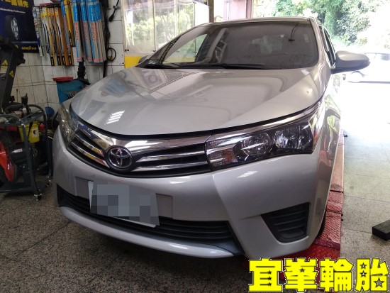 TOYOTA ALTIS SELENIA 5W40 SUNOCO CVT ATF  輪胎對調