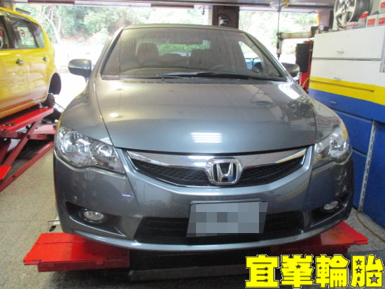 HONDA CIVIC8 喜美八代 W410 TPMS極致安裝 胎圈最佳化平衡